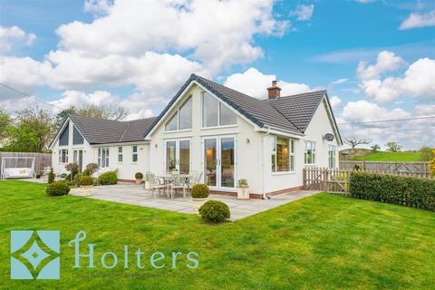 4 bedroom detached bungalow for sale, Hen-Domen, Montgomery SY15