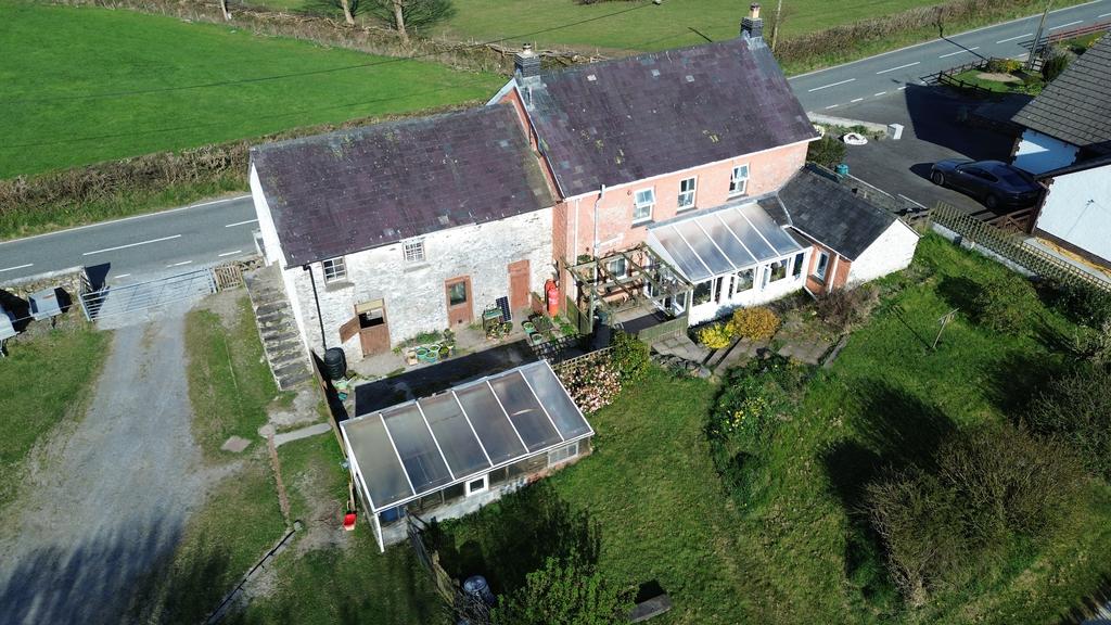 Rear of property