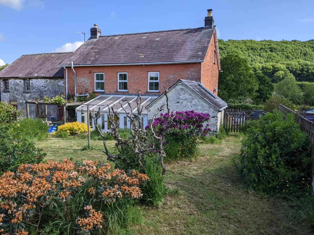 Rear of property