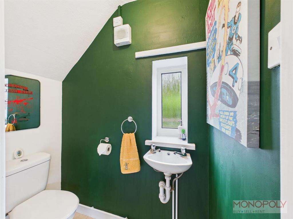 Downstairs cloakroom