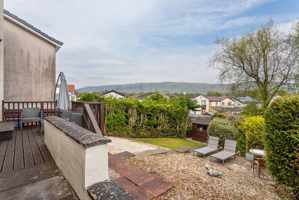 Rear garden