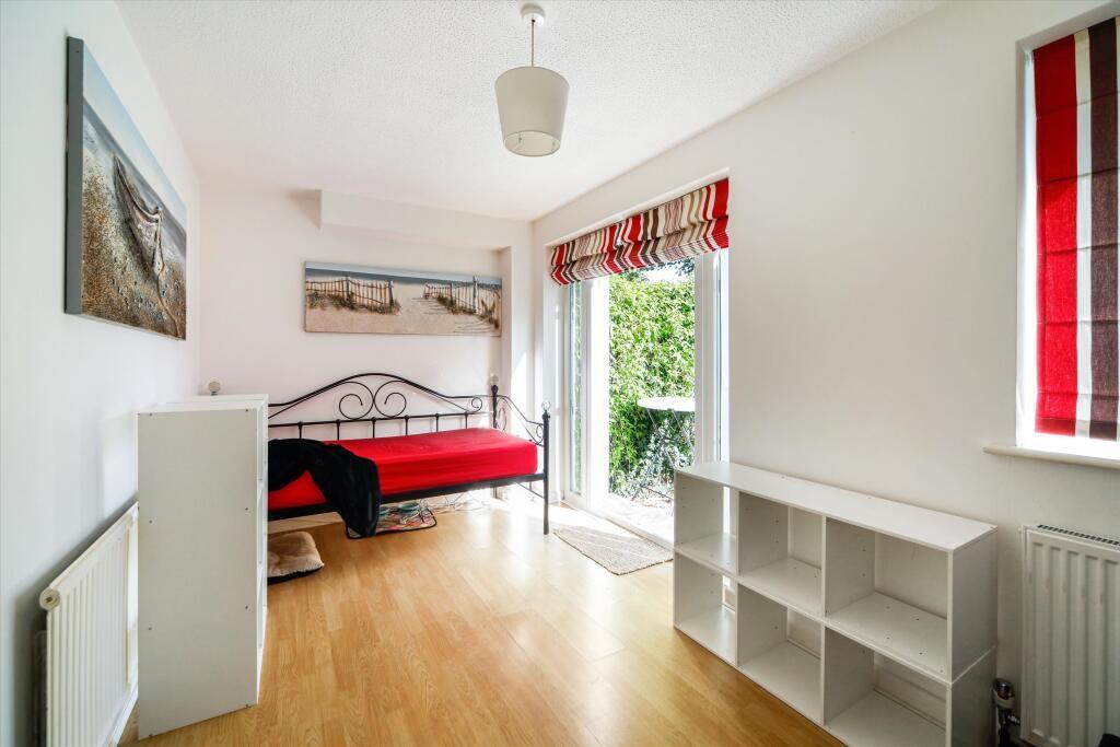 Bedroom to patio doors