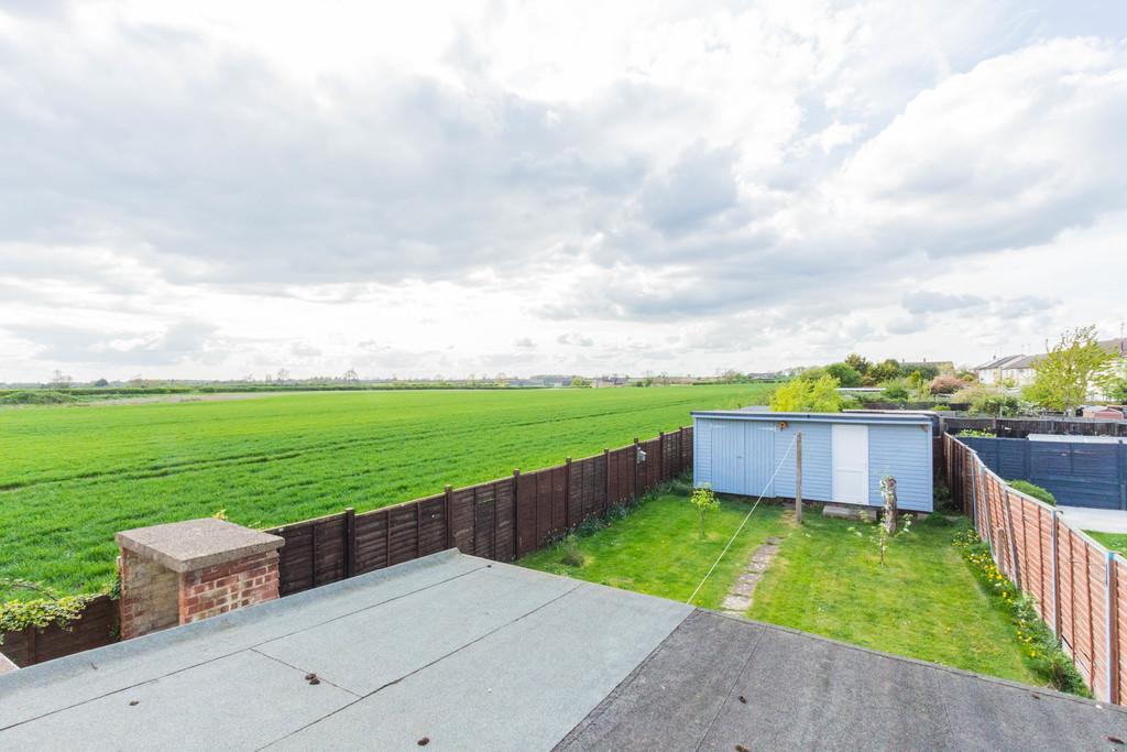 Rear Garden and View over Fields