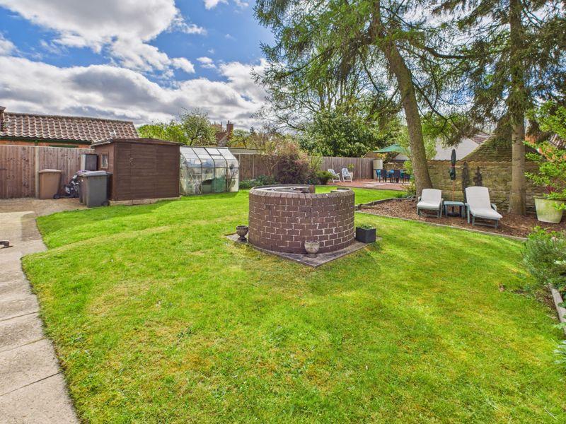 Rear garden