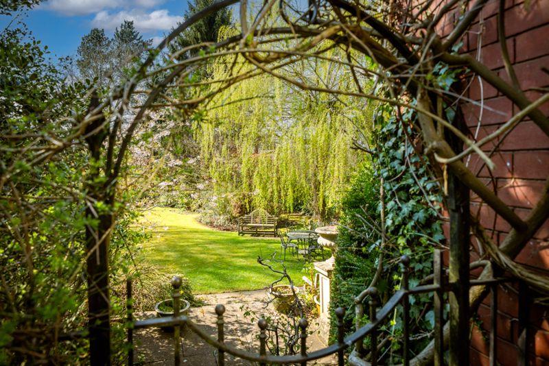 Rear garden