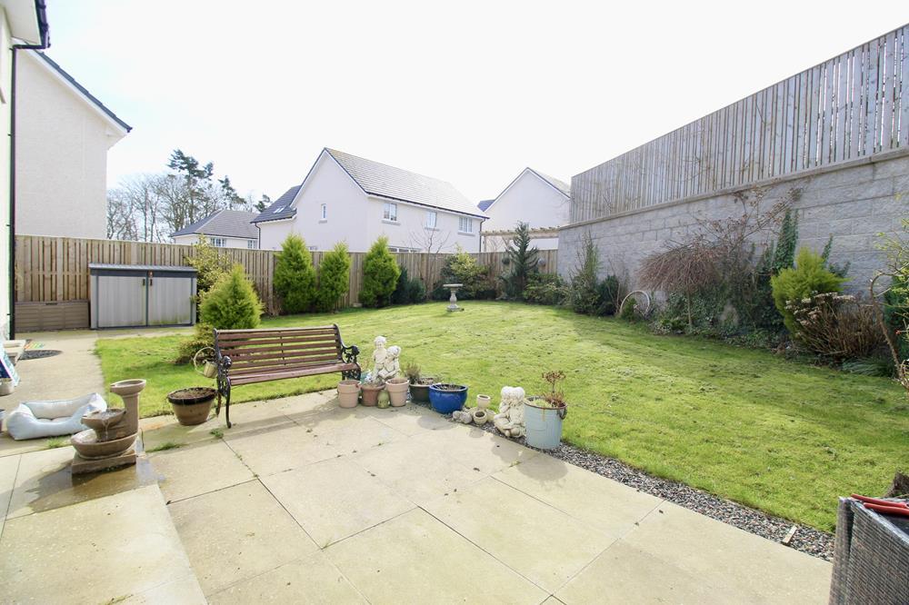 Rear garden
