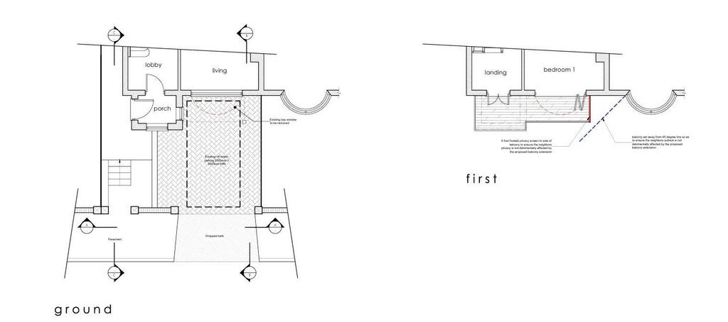 Planning Granted Balcony