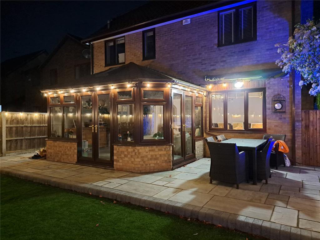 Rear Shot At Night