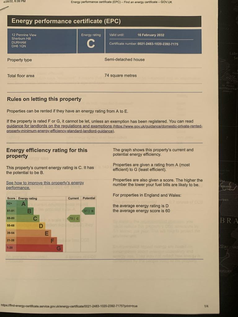 Energy Performance Certificate