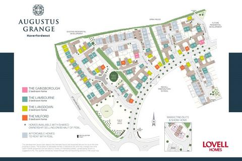 3 bedroom detached house for sale, Augustus Grange Development, Haverfordwest, Pembrokeshire, SA61