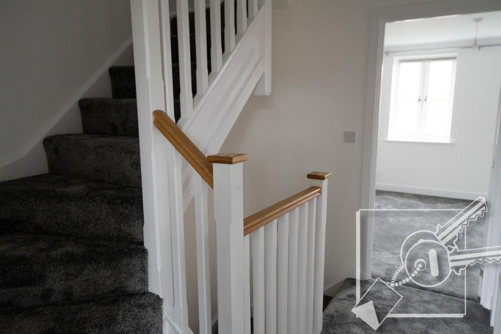 Stairs to Second Floor