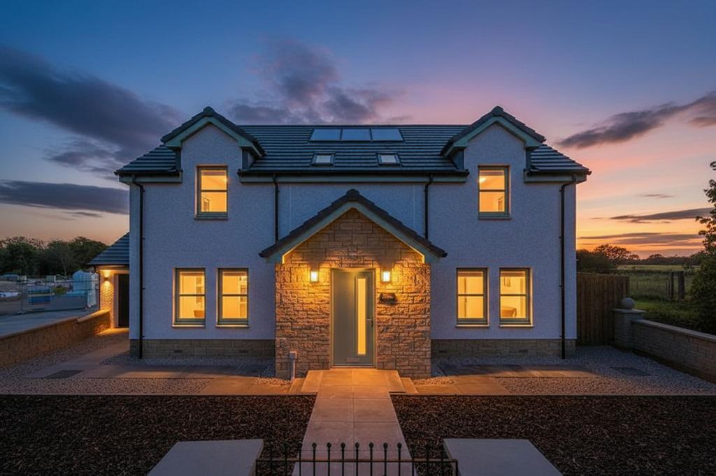 Twilight Front View