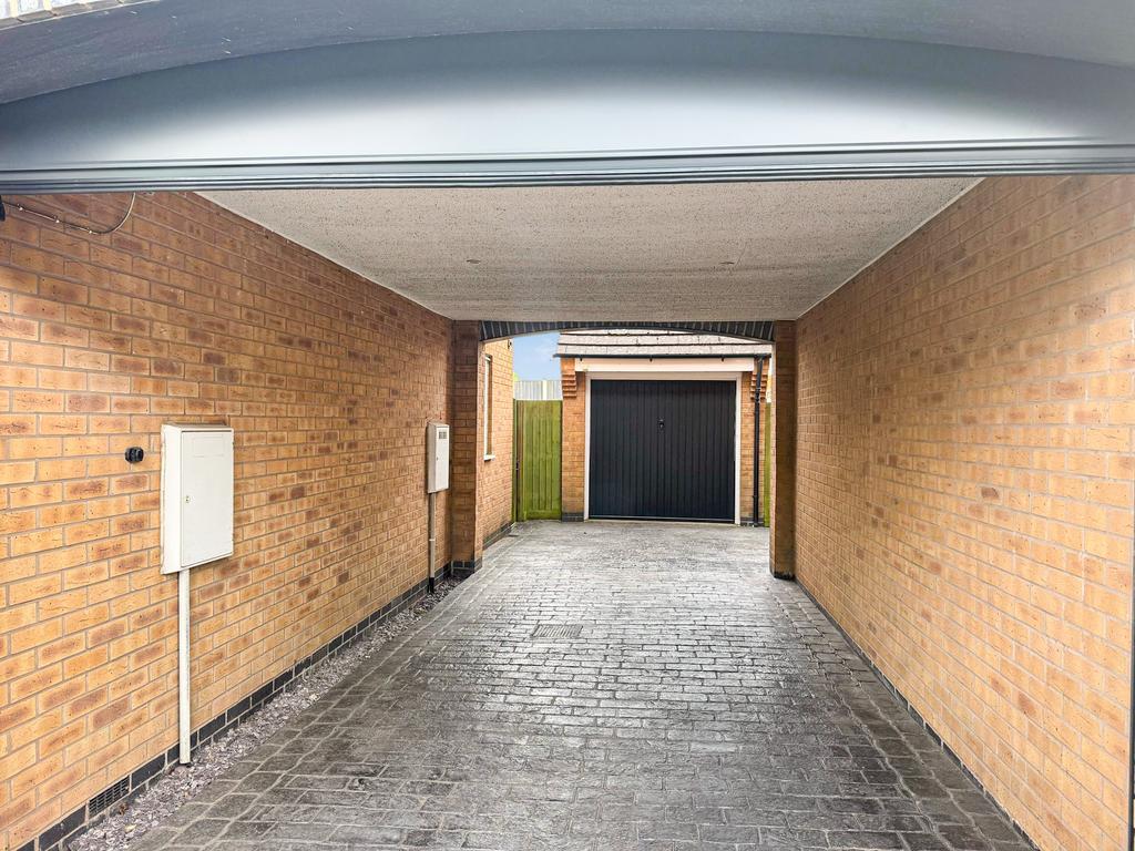 Side entrance