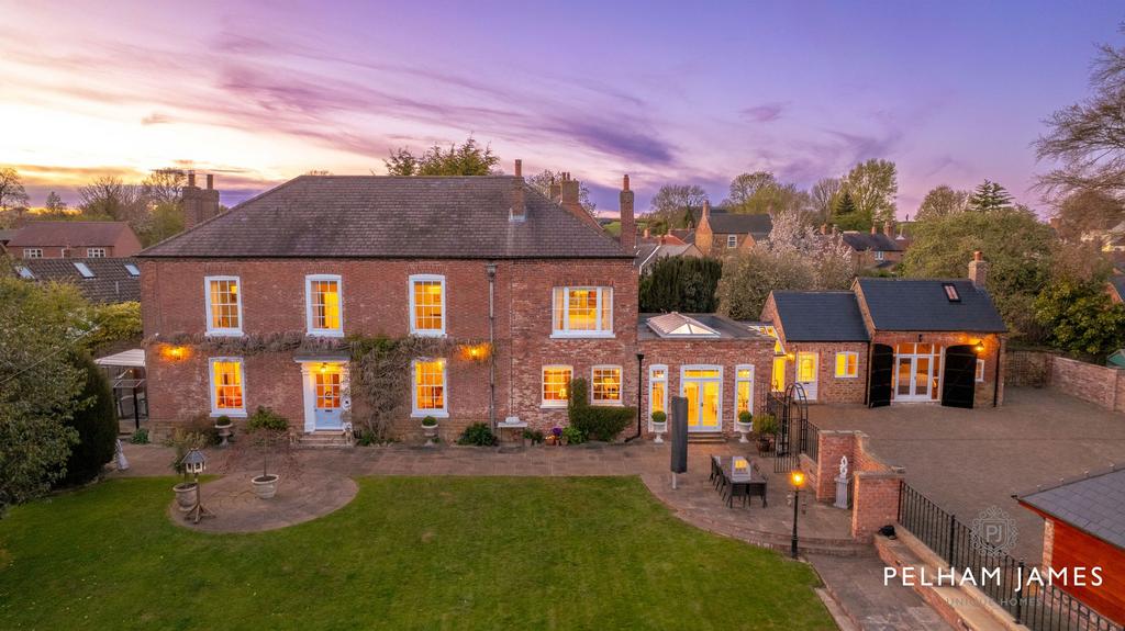 The Old Vicarage, Ab Kettleby at Twilight