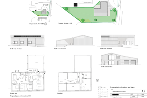 4 bedroom barn conversion for sale, Spond, Hereford, HR5