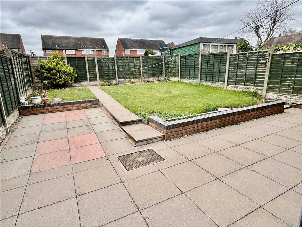 Rear garden