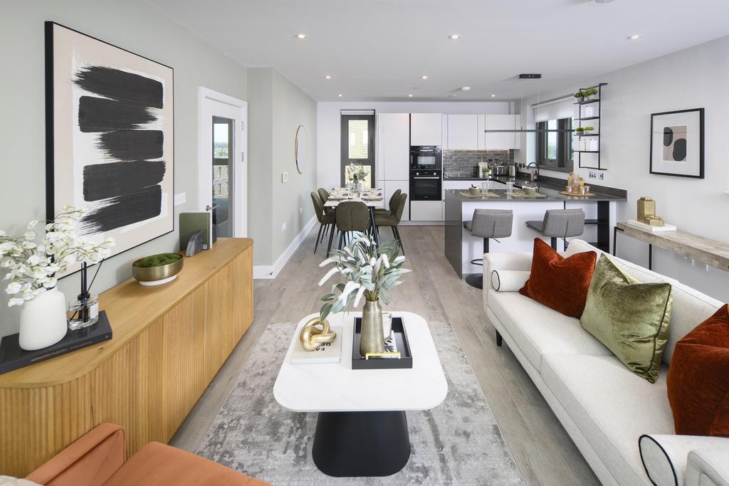 Showhome-Kitchen/Dining/Living Open Plan