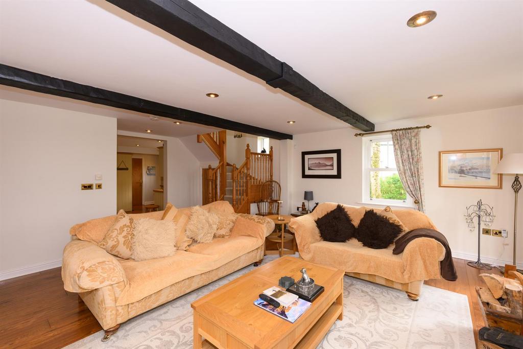 Open plan room