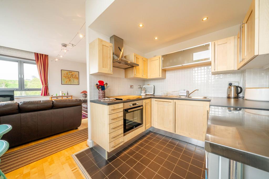 Open plan living area