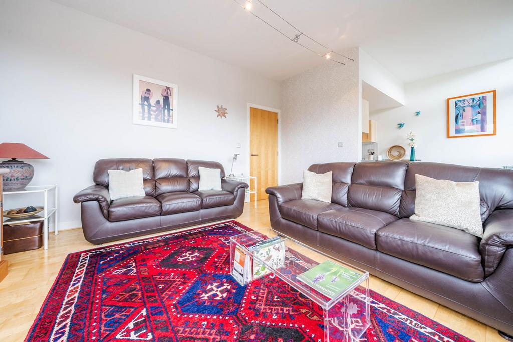 Open plan living area