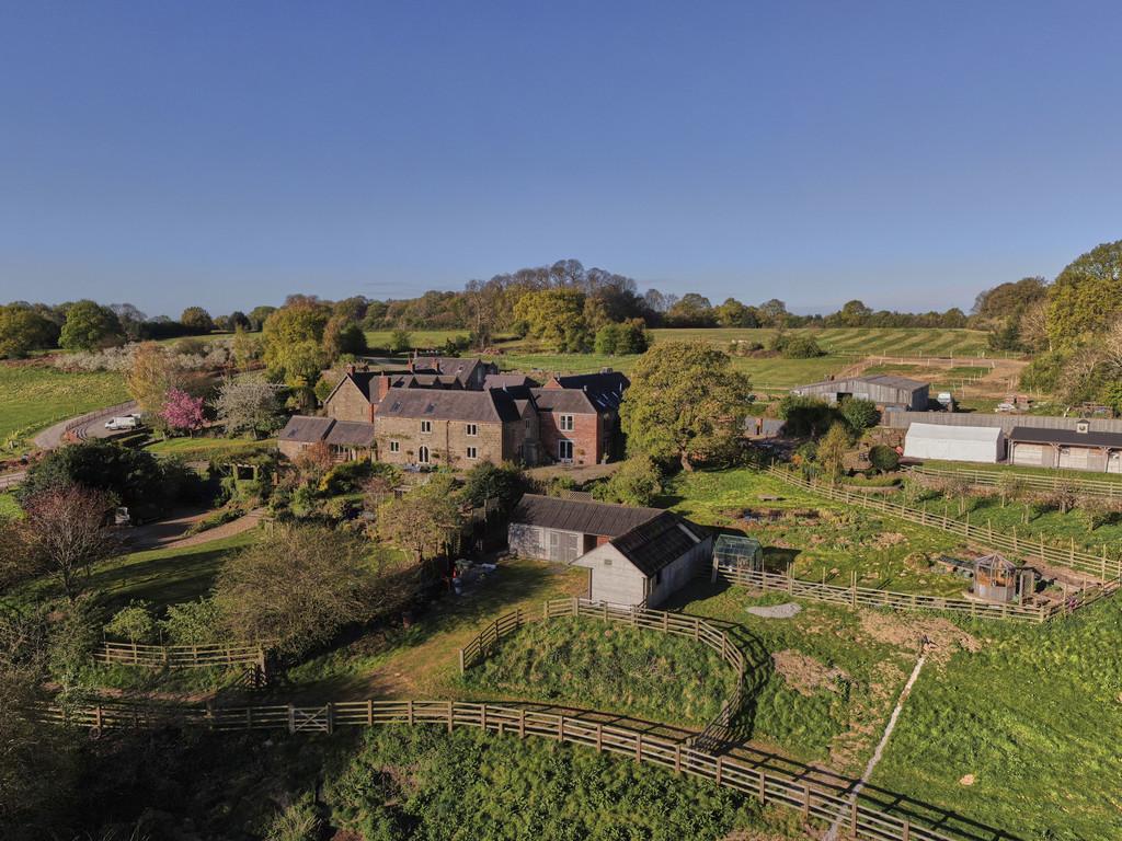 Front aerial shot