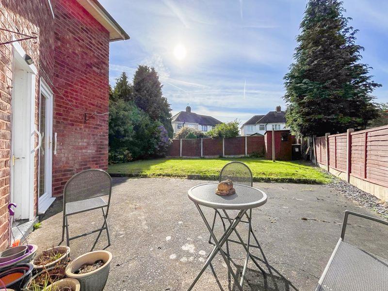 Rear garden