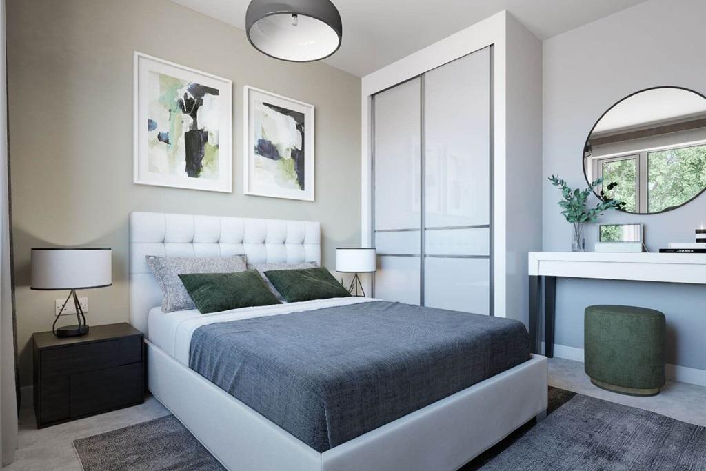 Another view of the spacious 2nd bedroom