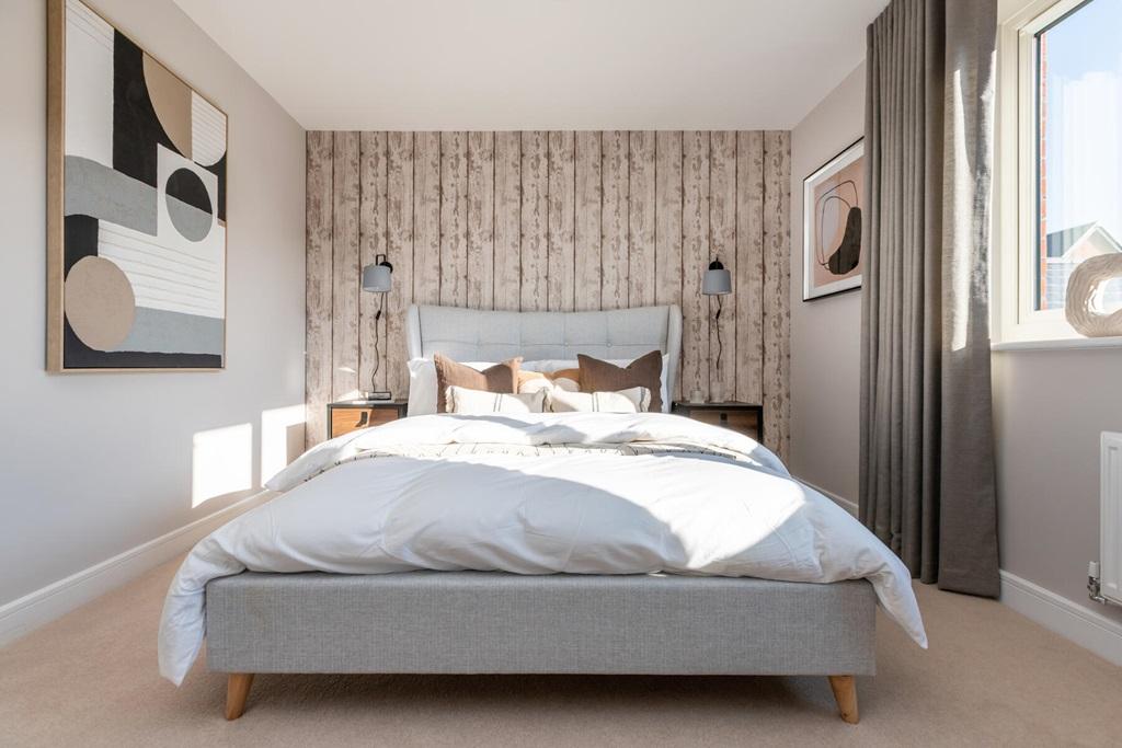 There's a second double bedroom and a single...