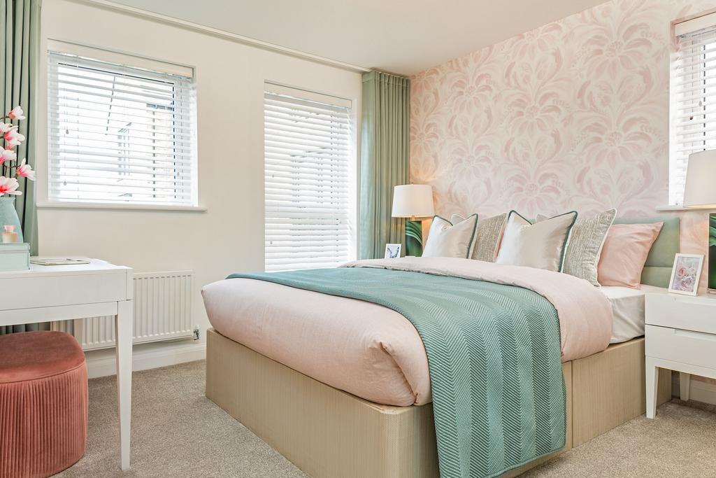 En suite main bedroom in the Hesketh 4 bedroom...