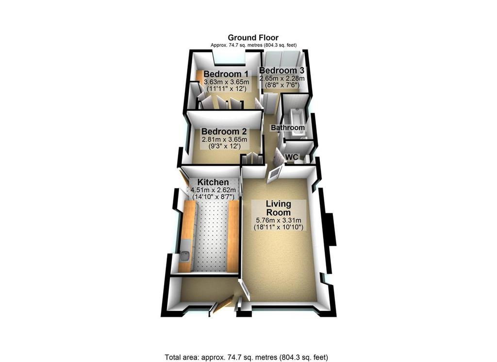 3 D Floor Plan