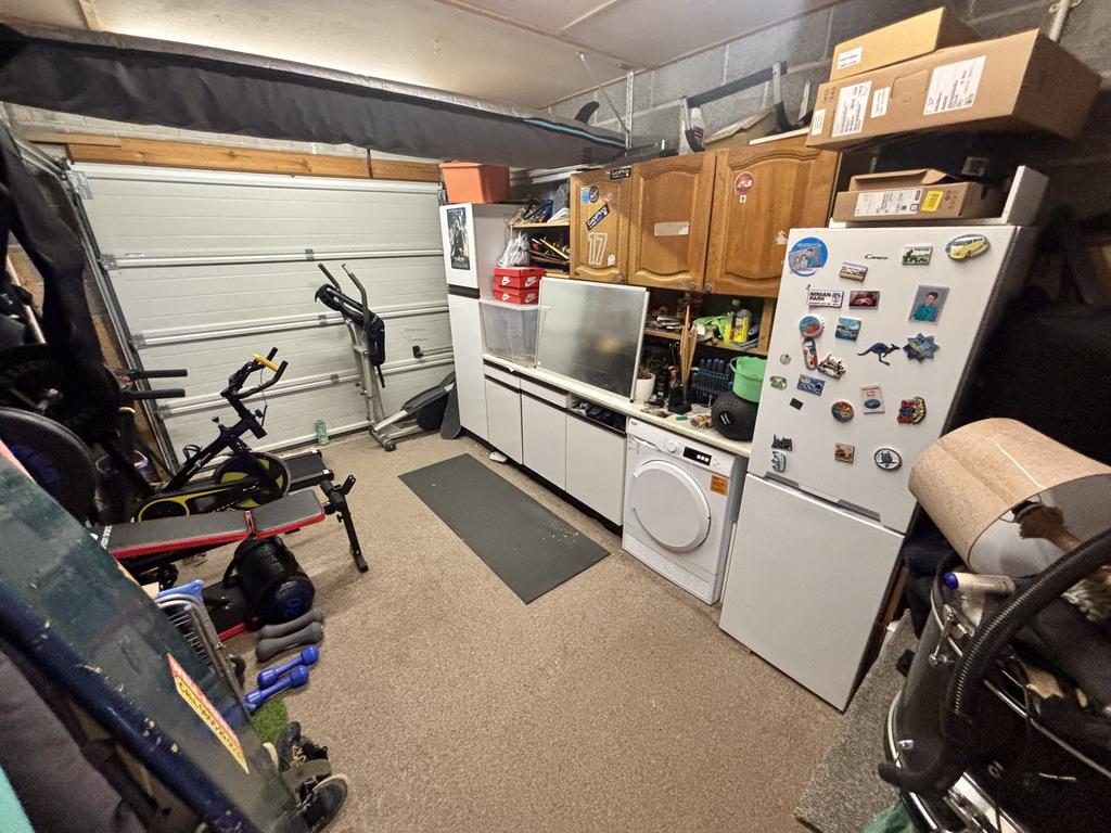 Integral garage