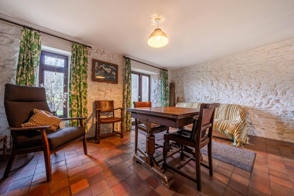 Open plan living area