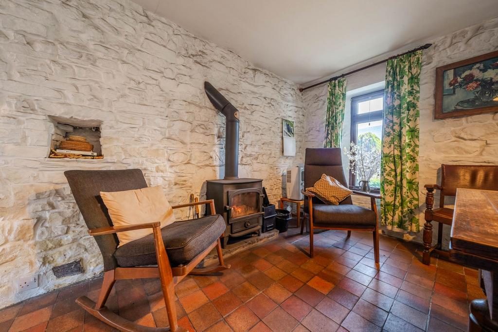 Open plan living area