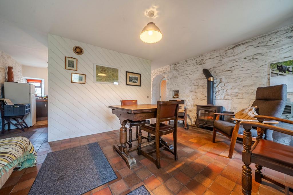 Open plan living area