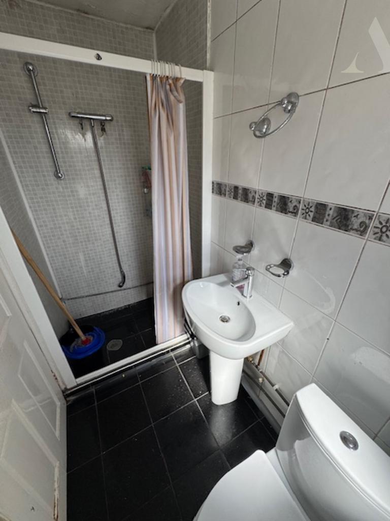 Woodwells shower room. two