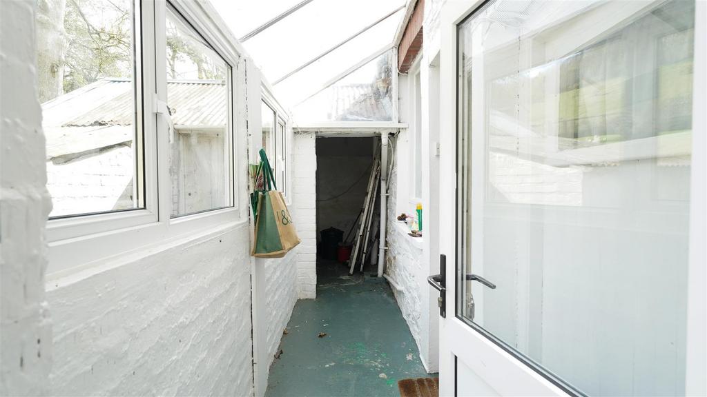 Rear porch