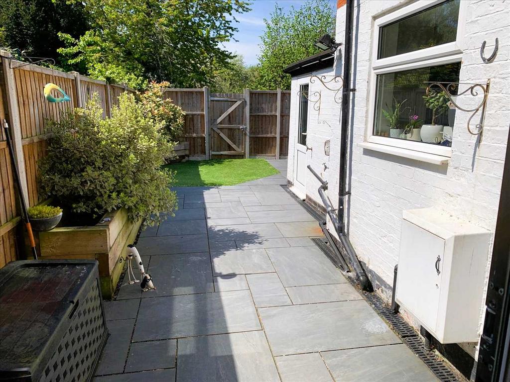 Rear garden