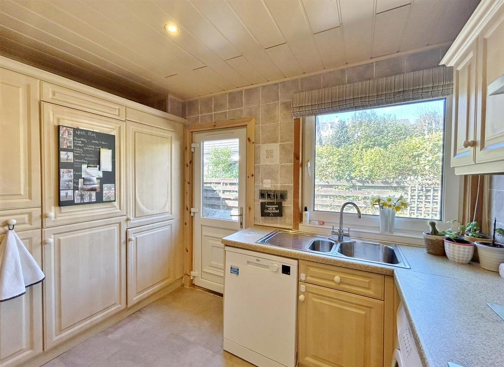 Kitchen towards back door