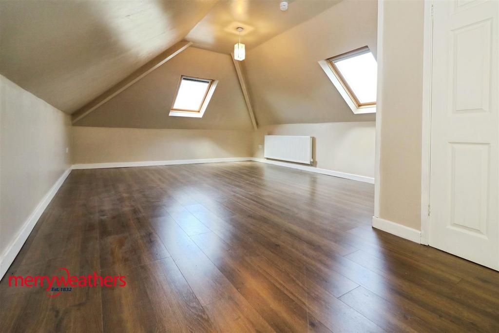 Attic bedroom