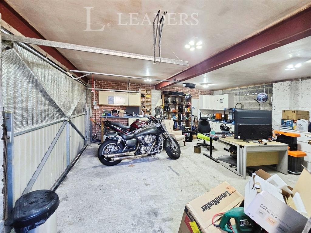 Inside Garage