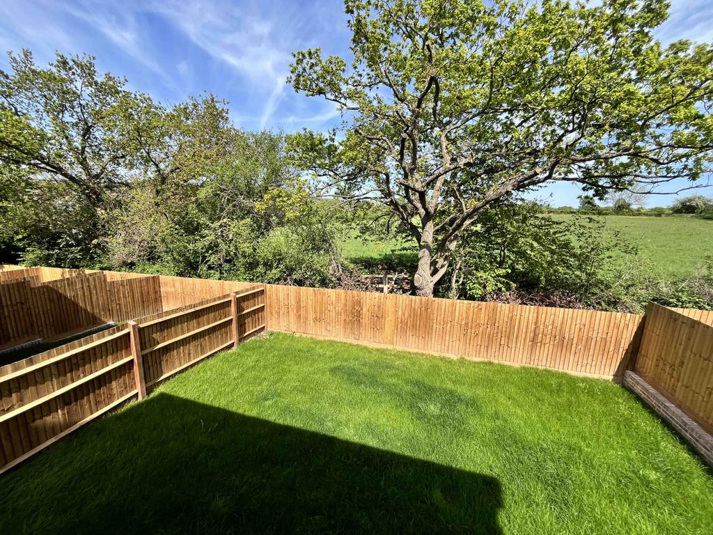 Rear garden