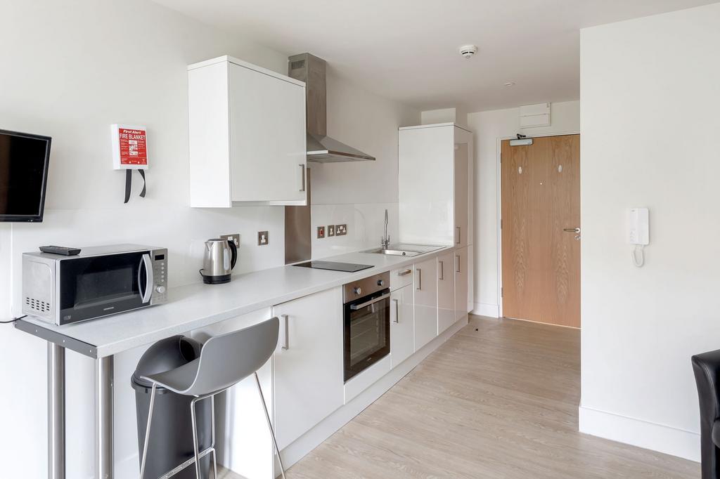 A modern and well-equipped kitchen, perfect for...