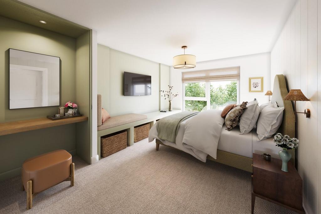 Guest Bedroom CGI