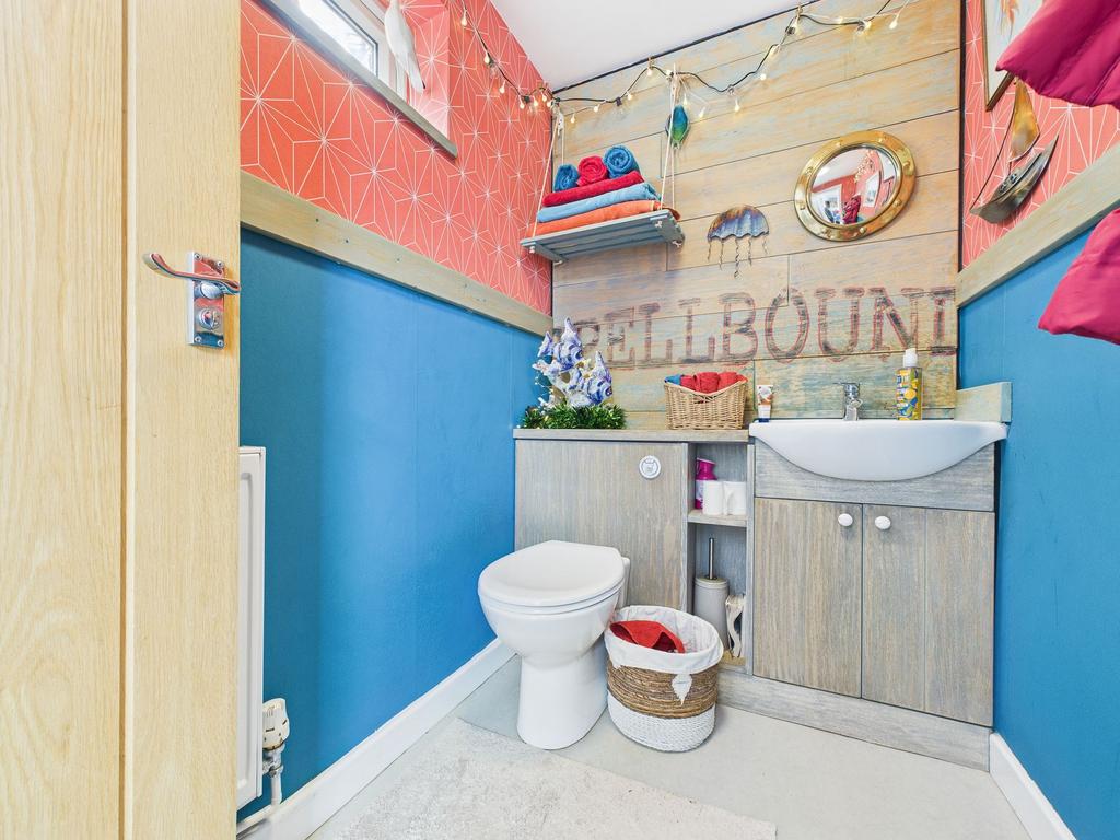 Downstairs Wc off Dining Kitchen
