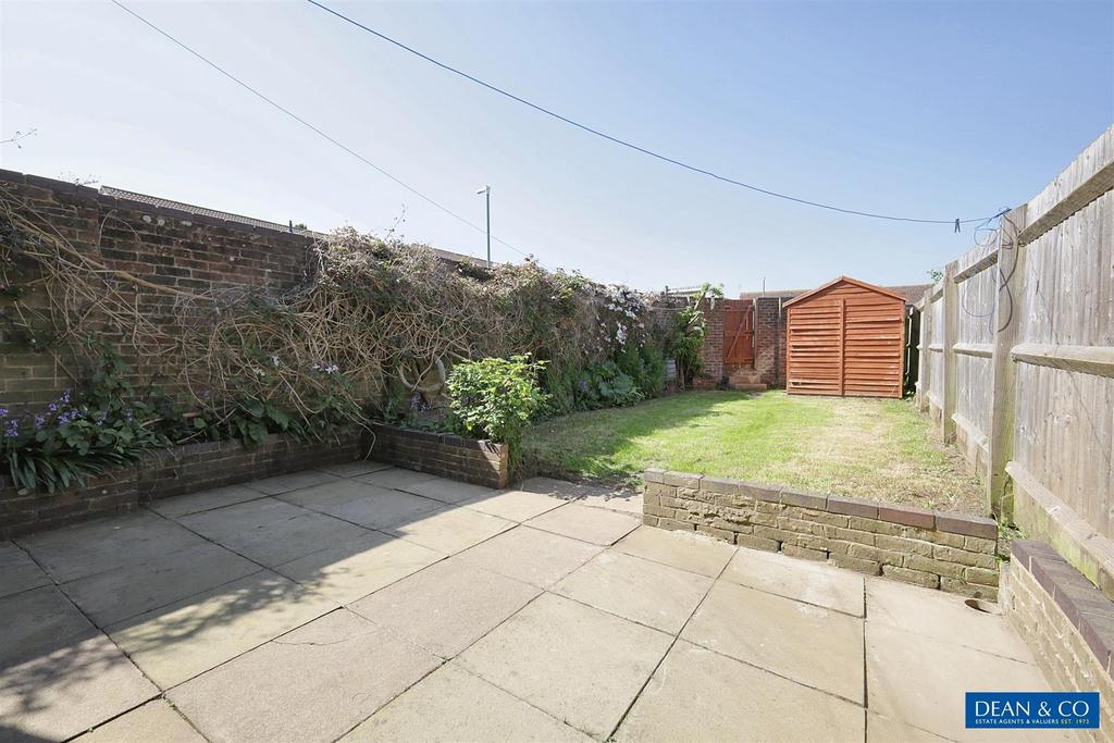 Rear garden