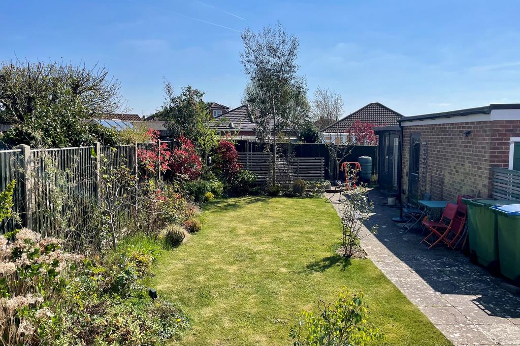 Rear garden