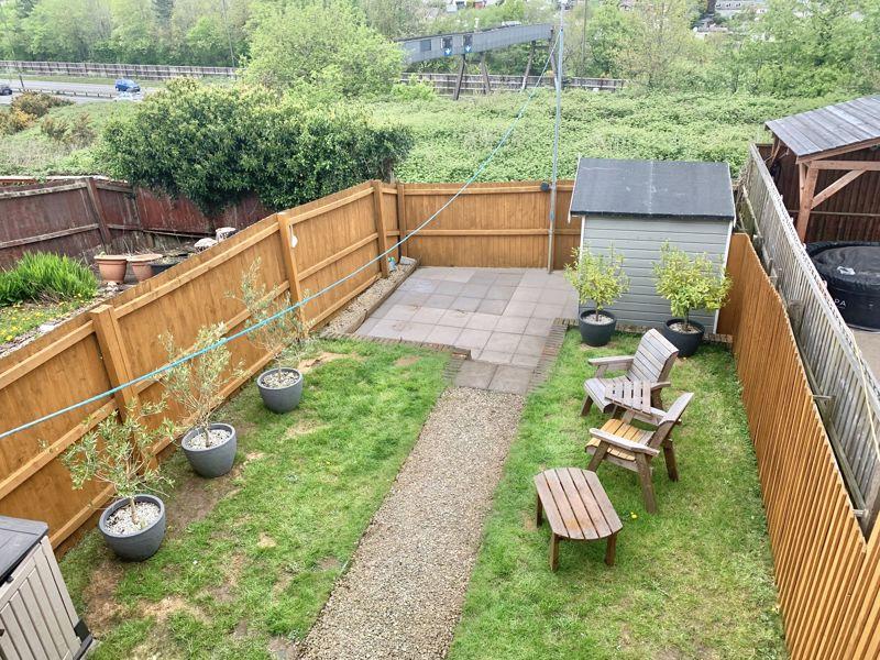 View of the rear...