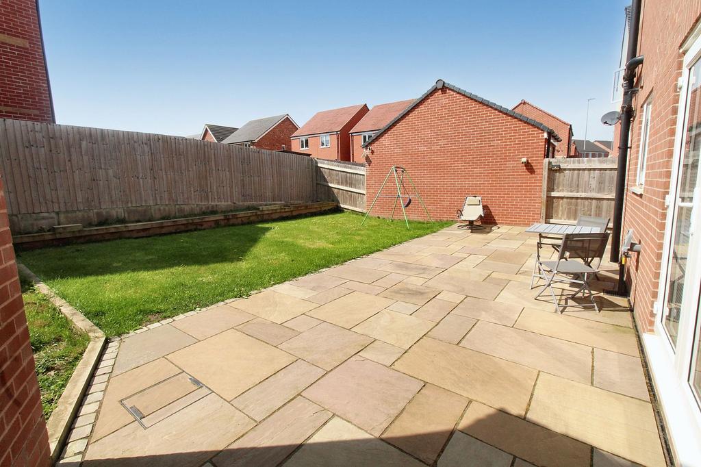 Rear garden
