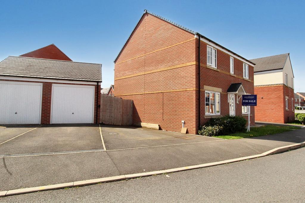 Garage and driveway