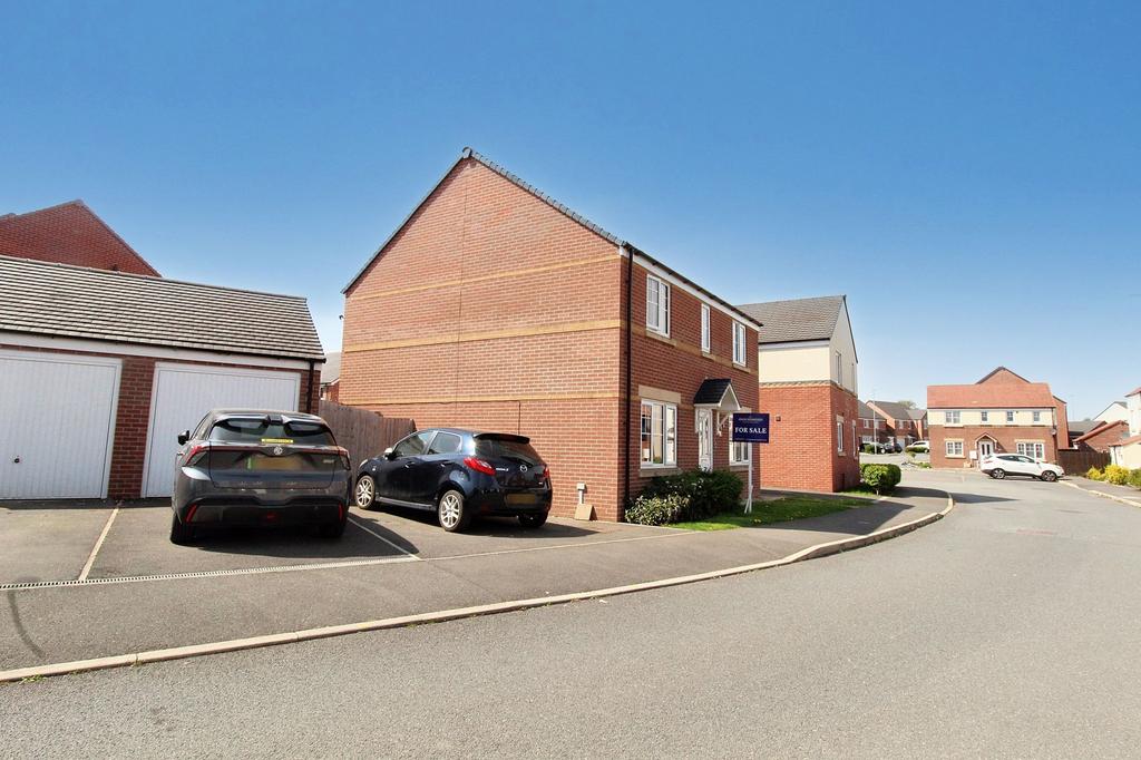 Garage and driveway